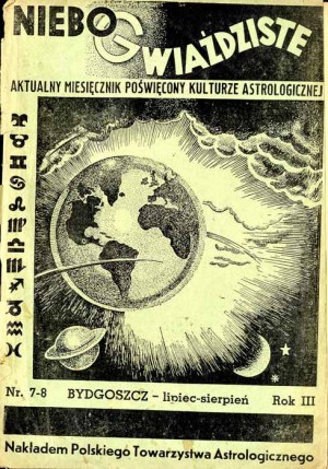 Starry Skies. A current monthly magazine devoted to astrological culture. R.3 (1937). No. 7-8