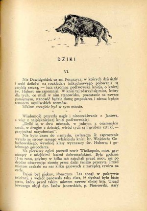 Rudolf Wacek: Darz bór. Hunting memoirs, 1936 only edition