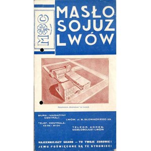 Masłosojuz Lwów, folder reklamowy 193-
