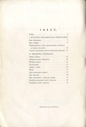 Roman Lipovich: Guidelines for those embarking on the construction of a cooperative dairy, 1937