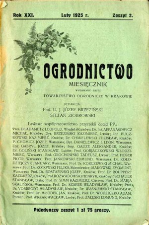 Orticoltura. Mensile. R.21 (1925). Z.2 (febbraio 1925)