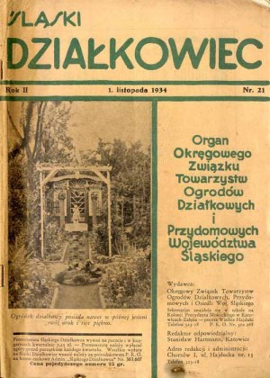 Silesian Allotment. A biweekly illustrated journal. R.2 (1934). No. 21 (November 1, 1934)