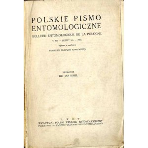 Polnische entomologische Zeitschrift. T.12 (1933). Z.1-4 (1933)