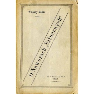 Wincenty Bielski: O nawozach sztucznych, wydanie 1 z 1892
