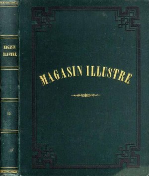 Le Magasin Illustré. Journal littéraire suisse T.15 1876 set of 24 etchings and intaglios