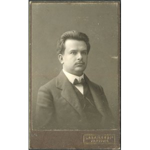 WARSAW, Cardboard photograph from the atelier BERNARDI VARSOVIE, 1913.