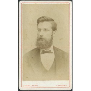 WARSCHAU, Kartonfoto aus dem Atelier von J. Kostka i Mulert (ehemals K. BAYER)