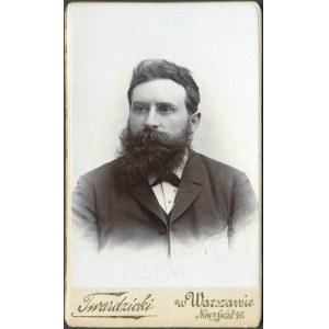WARSAW, Cardboard photograph from the atelier of W. Twardzicki