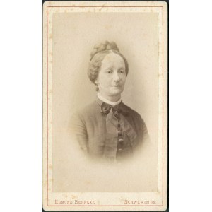 NIEMCY / SCHWERIN, Fotografia kartonikowa z atelier Edmund Behncke