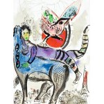 Marc Chagall (1887-1985), La Vache Bleue (Niebieska krowa), 1967