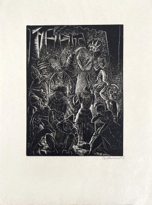 Stefan Mrożewski (1894-1975), Król z maską z cyklu 