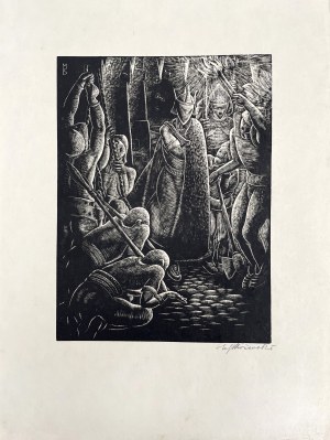 Stefan Mrożewski (1894-1975), Niewolnicy przed królem z cyklu 