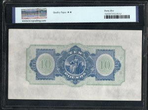 Ireland. Northern Bank of Ireland 10 Pounds Belfast 1942