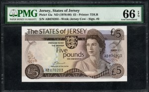 Jersey. 5 Pounds 1976-88