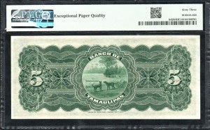 Mexico. Banco de Tamaulipas 5 Pesos 1902-14