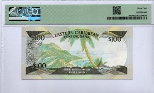 Východokaribské štáty. Anguilla 100 dolárov 1988