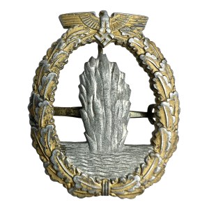 KRIEGSMARINE WW2 MINESWEEPER'S WAR BADGE #18
