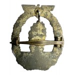 KRIEGSMARINE WW2 MINESWEEPER'S WAR BADGE #18