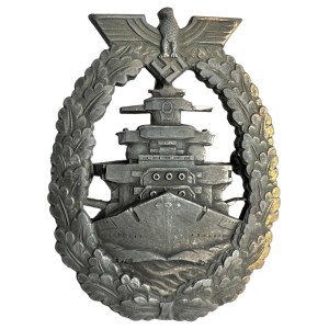 KRIEGSMARINE WW2 HIGH SEAS FLEET WAR BADGE