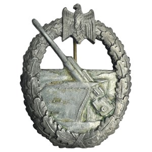 KRIEGSMARINE WW2 COASTAL ARTILLERY WAR BADGE #5