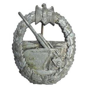 KRIEGSMARINE WW2 COASTAL ARTILLERY WAR BADGE #6