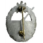 KRIEGSMARINE WW2 COASTAL ARTILLERY WAR BADGE #6