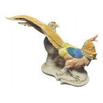 Figurine - Black grouse and bird of paradise, Germany, Volkstedt (Thuringia), Karl Ens, 1919-1945