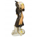 Dottore, figurine of the Commedia dell'arte , ca. 1759-1760
