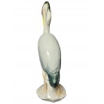 Porcelain heron figurine by Karl ENS