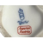 Art Deco figurine of a cockatoo bird, produced by Augarten