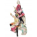 Meissen 1800-1880, krásna veľká figúrka