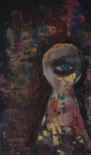 Małgorzata Suchecka, 1987, Patrząc przez dziurkę od klucza, 2016