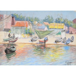 Soter August JAXA-MAŁACHOWSKI (1867-1952), Na Helu (1937)