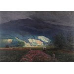 Józef RAPACKI (1871-1929), Przed burzą - powrót z pola (1907)