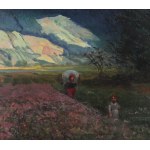 Józef RAPACKI (1871-1929), Przed burzą - powrót z pola (1907)