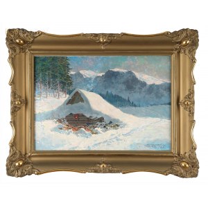 Leszek STAŃKO (1924-2011), Tatry zimą - słoneczny dzień (1978)