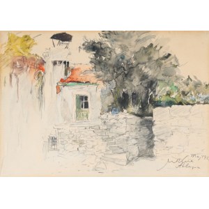 Marian MOKWA (1889-1987), Pejzaż z Albanii (1924)