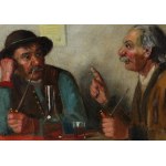 Lajos HORVATH (XX w.), Rozmowa przy fajce i szklance
