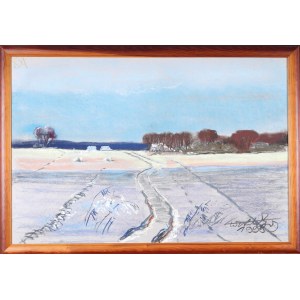 Wiktor ZIN (1925-2007), Pierwszy śnieg (1998)