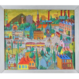 Paweł WRÓBEL (1913-1984), Nikiszowiec (1975)