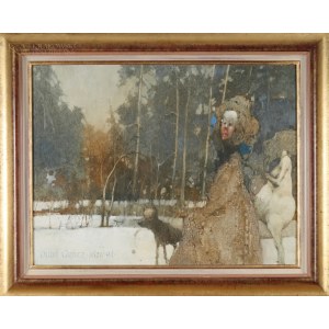 Jerzy DUDA-GRACZ (1941-2004), Snowy Walk of Business Women and Polish Mothers (Image No. 1621) (1994)