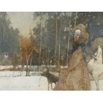 Jerzy DUDA-GRACZ (1941-2004), Snowy Walk of Business Women and Polish Mothers (Image No. 1621) (1994)