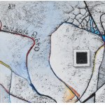Ryszard PAPROCKI (Ryho) (ur. 1963), Tetraptyk abstrakcyjny (2014)