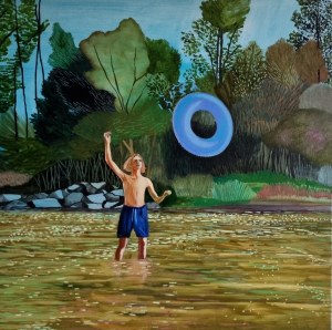 Karolina ŚWIDECKA (1976), Chlapec v rieke: 2023