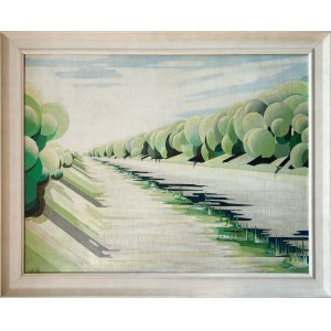 Wojciech HERMAN (1953), Landscape; 1991