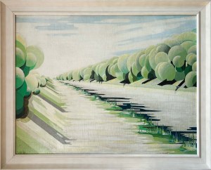 Wojciech HERMAN (1953), Landscape; 1991