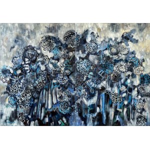 Vera ASTON (1959), Lace Gardens I,II; 2022