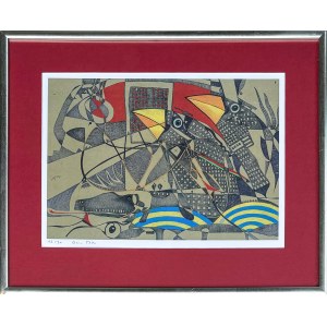 Oliver PRIEBE (1964), Composition with toucans;