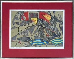 Oliver PRIEBE (1964), Composition with toucans;