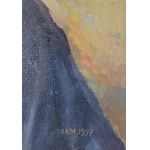 Sławomir Mieleszko (1938-2021), Chasyd w kapeluszu, 1997